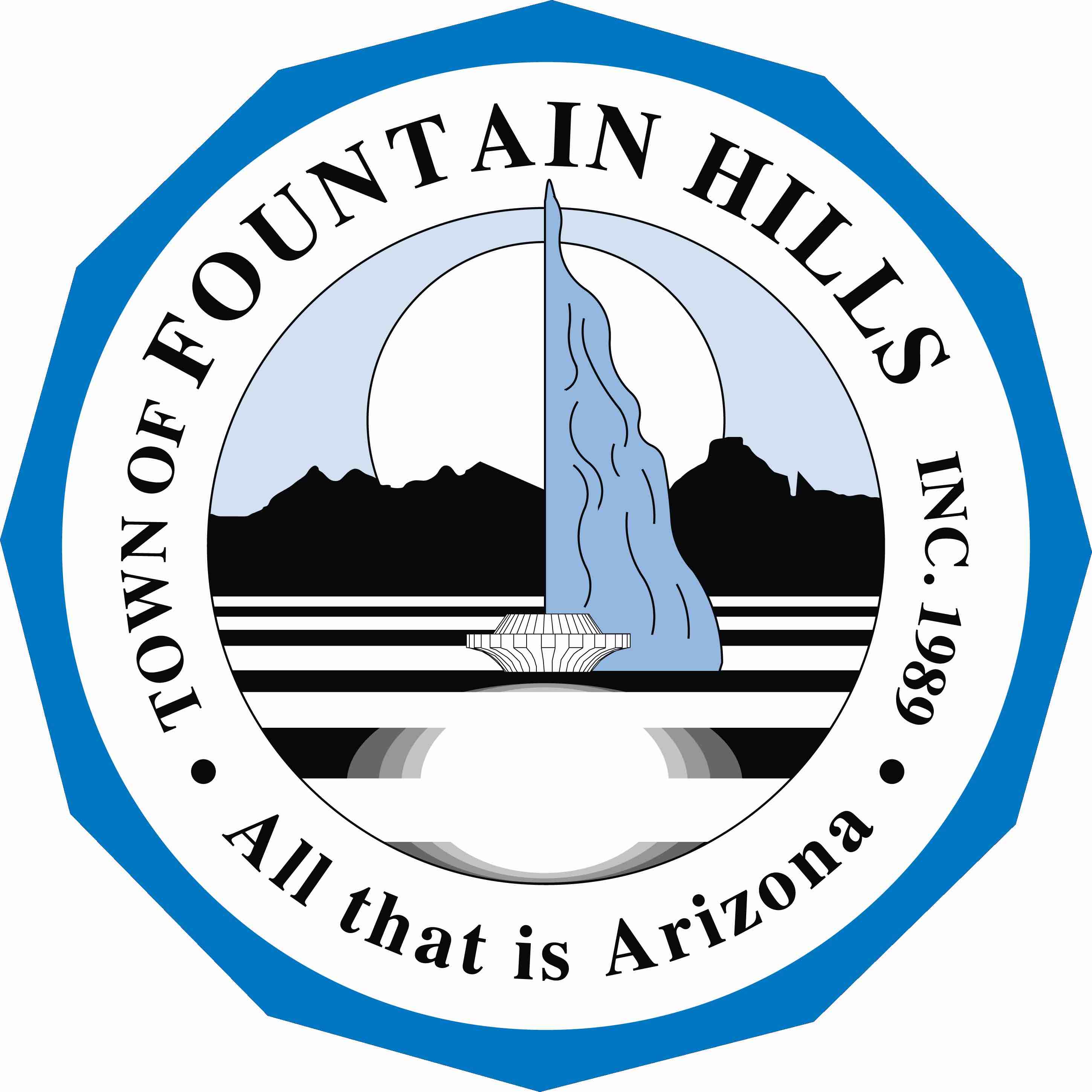 Town of Fountain Hills logo